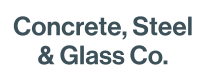 Concrete, Steel, & Glass Co. logo